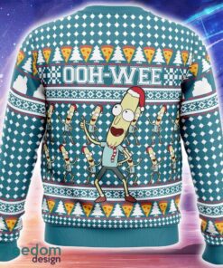 Mr. Poopybutthole Ohh Wee Rick n Morty Knitted Xmas Sweater Trending Holidays For Men Women Fans - Mr. Poopybutthole Ohh Wee Rick n Morty Ugly Christmas Sweater_2