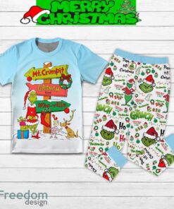 MT.Crumpit Grinch Road Who Ville Christmas Pajamas Set Men Women For Fans - MT.Crumpit Grinch Road Who Ville Christmas Pajamas Set-1