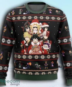 My Hero Academia Boku No Holiday Ugly Christmas Sweaters 3D Super Hot