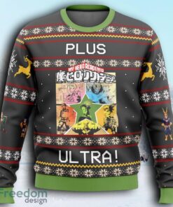 My Hero Academia Boku No Plus Ultra Ugly Christmas Sweaters 3D Super Hot