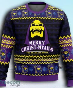 Myah Rry Christ Myahs He Man Ugly Christmas Sweaters 3D Super Hot