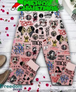 Mychemical Romance Valentine Fleece Pajamas Set For Christmas - Mychemical Romance Valentine Fleece Pajamas Set-2
