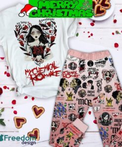 Mychemical Romance Valentine Fleece Pajamas Set For Christmas