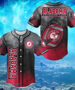 NACC Alabama Crimson Tide  Logo Design For Fans Baseball 3D Shirt Jersey Shirt