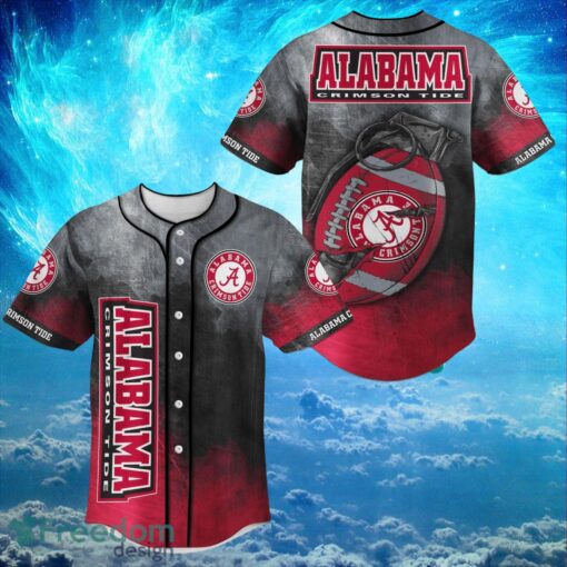 NACC Alabama Crimson Tide Logo Design For Fans Baseball 3D Shirt Jersey Shirt Product Photo 1