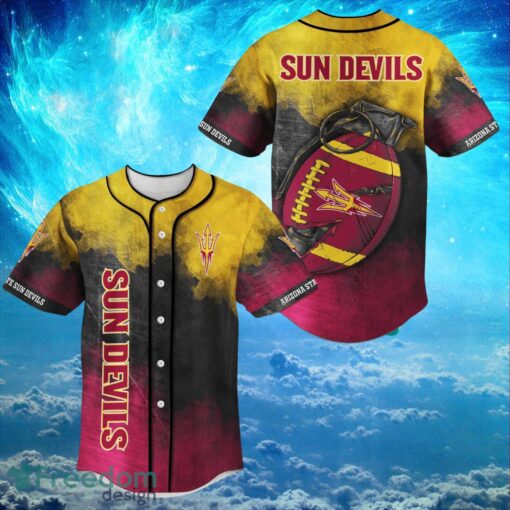 NACC Arizona State Sun Devils Logo Design For Fans Baseball 3D Shirt Jersey Shirt Product Photo 1