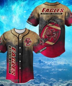 NACC Boston College Eagles  Logo Design For Fans Baseball 3D Shirt Jersey Shirt