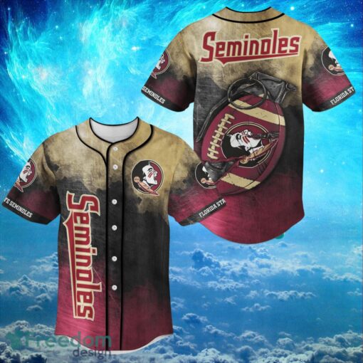 NACC Florida State Seminoles Logo Design For Fans Baseball 3D Shirt Jersey Shirt Product Photo 1