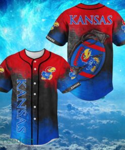 NACC Kansas Jayhawks  Logo Design For Fans Baseball 3D Shirt Jersey Shirt