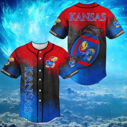 NACC Kansas Jayhawks Logo Design For Fans Baseball 3D Shirt Jersey Shirt Product Photo 1