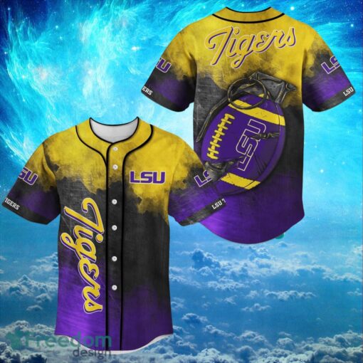 NACC LSU Tigers Logo Design For Fans Baseball 3D Shirt Jersey Shirt Product Photo 1