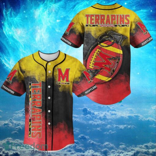 NACC Maryland Terrapins Logo Design For Fans Baseball 3D Shirt Jersey Shirt Product Photo 1