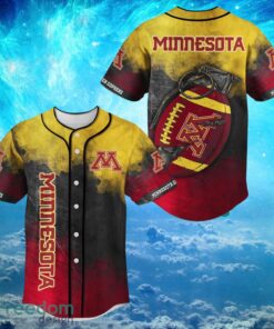 NACC Minnesota Golden Gophers  Logo Design For Fans Baseball 3D Shirt Jersey Shirt