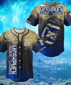 NACC Navy Midshipmen  Logo Design For Fans Baseball 3D Shirt Jersey Shirt