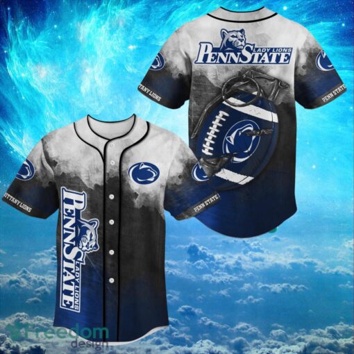 NACC Penn State Nittany Lions Logo Design For Fans Baseball 3D Shirt Jersey Shirt Product Photo 1