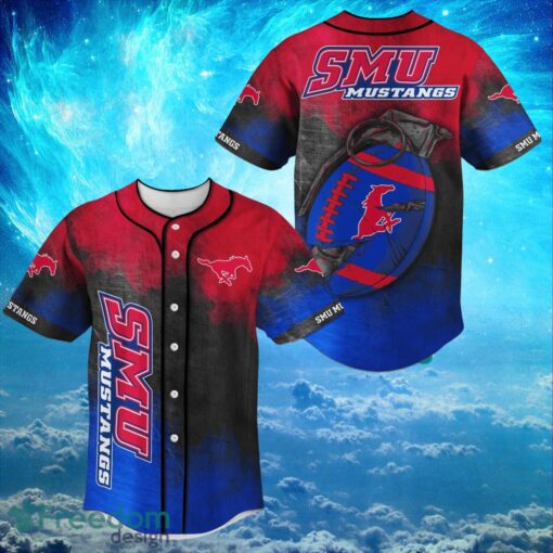 NACC SMU Mustangs Logo Design For Fans Baseball 3D Shirt Jersey Shirt Product Photo 1