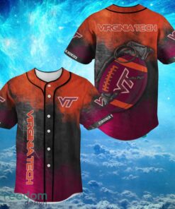 NACC Virginia Tech Hokies  Logo Design For Fans Baseball 3D Shirt Jersey Shirt