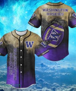 NACC Washington Huskies  Logo Design For Fans Baseball 3D Shirt Jersey Shirt