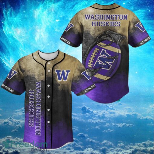 NACC Washington Huskies Logo Design For Fans Baseball 3D Shirt Jersey Shirt Product Photo 1