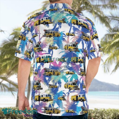 Nags Head Fire & Rescue, North Carolina Hawaiian Shirt Beach Summer Shirt Product Photo 2