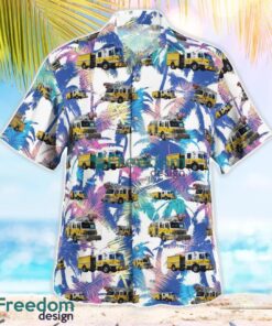 Nags Head Fire & Rescue, North Carolina Hawaiian Shirt Beach Summer Shirt Product Photo 3