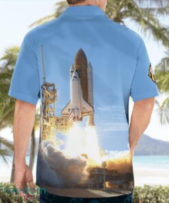 NASA Space Shuttle Discovery And STS-124 Aloha Hawaiian Shirt Beach Gift Shirt Product Photo 2