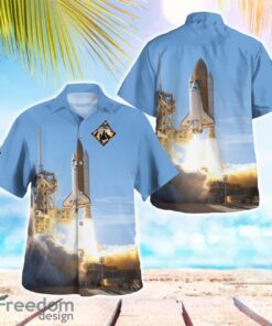 NASA Space Shuttle Discovery And STS-124 Aloha Hawaiian Shirt Beach Gift Shirt