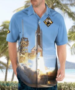 NASA Space Shuttle Discovery And STS-124 Aloha Hawaiian Shirt Beach Gift Shirt Product Photo 4