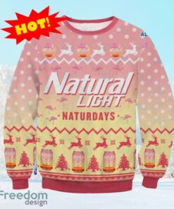 Natural Light Naturdays Ugly Christmas Sweater Gift For Men And Women
