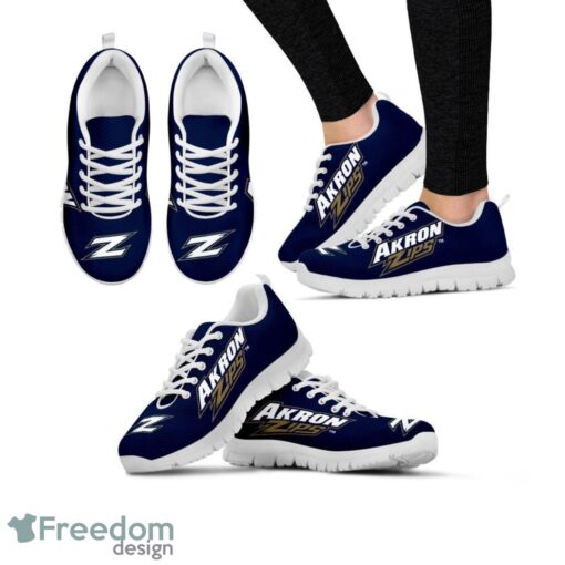 NCAA Akron Zips Sneakers Trending Running Shoes For Men And Women Sport Fans Product Photo 1