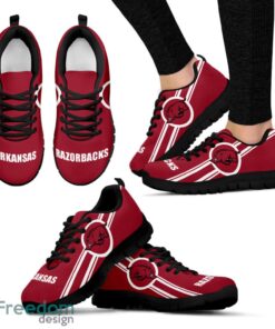 NCAA Arkansas Razorbacks Fall Of Light Sneakers Trending Running Shoes For Men And Women Sport Fans Product Photo 2