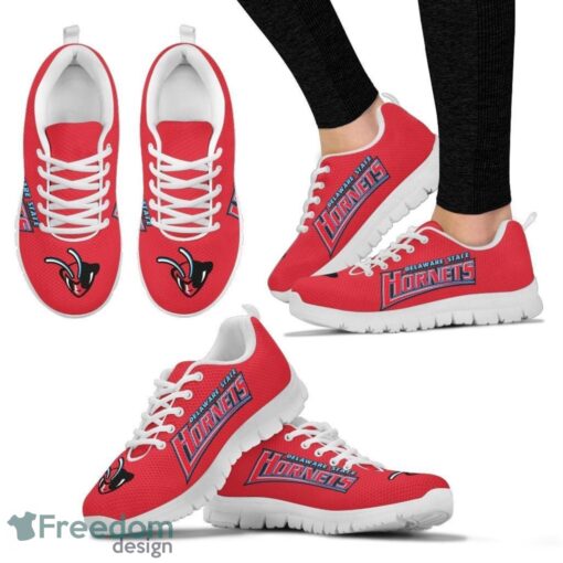 NCAA Delaware State Hornets Sneakers Trending Running Shoes For Men And Women Sport Fans Product Photo 1