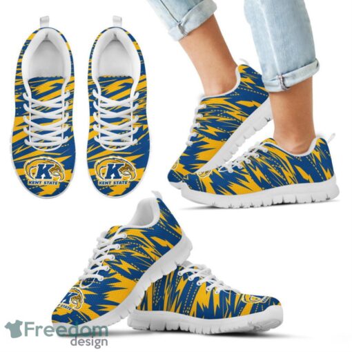 NCAA Kent State Golden Flashes Brush Strong Cracking Sneakers Trending Running Shoes For Men And Women Sport Fans Product Photo 1