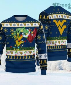 NCAA LSU Tigers Grinch Christmas Ugly Sweater Gift Christmas