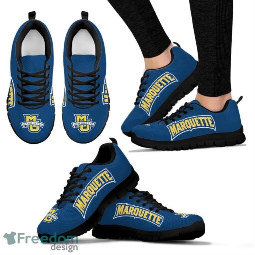 NCAA Marquette Golden Eagles Sneakers Trending Running Shoes For Men And Women Sport Fans Product Photo 2