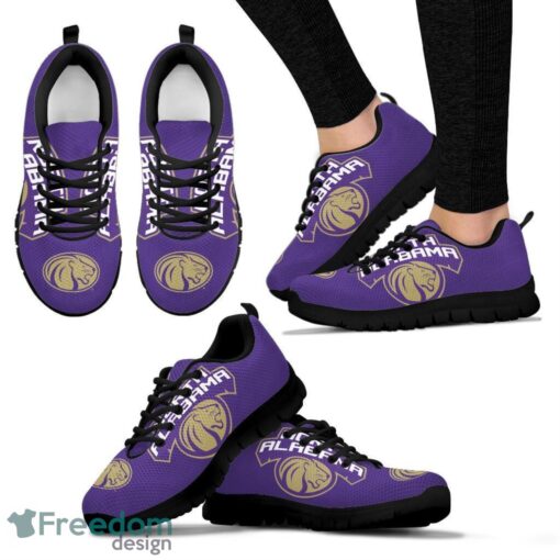 NCAA North Alabama Lions Sneakers Trending Running Shoes For Men And Women Sport Fans Product Photo 2