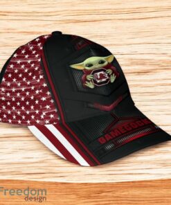Ncaa South Carolina Gamecocks Classic Cap 3D Baby Yoda New Fashion