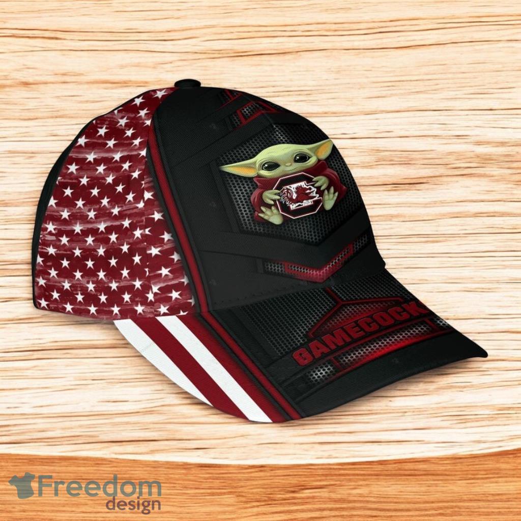 Ncaa South Carolina Gamecocks Classic Cap 3D Baby Yoda New Fashion image Ncaa South Carolina Gamecocks Classic Cap 3D Baby Yoda New Fashion Product Photo 1