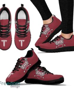 NCAA Troy Trojans Sneakers Trending Running Shoes For Men And Women Sport Fans Product Photo 2