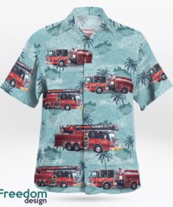 Nebraska Fremont Rural Volunteer Fire Department Hawaiian Shirt Product Photo 2