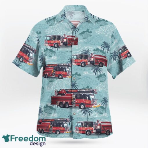 Nebraska Fremont Rural Volunteer Fire Department Hawaiian Shirt Product Photo 2