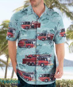 Nebraska Fremont Rural Volunteer Fire Department Hawaiian Shirt Product Photo 3