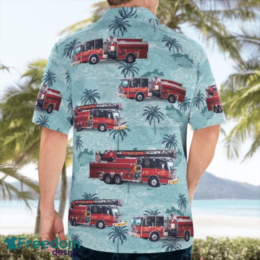 Nebraska Fremont Rural Volunteer Fire Department Hawaiian Shirt Product Photo 4