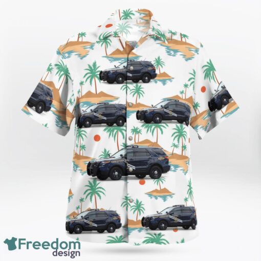 Nevada Highway Patrol Ford Explorer Hawaiian Shirt Product Photo 2