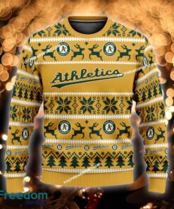 NEW Craft Oakland Athletics Knitted Christmas Sweater AOP Gift For Men And Women NEW Craft Oakland Athletics Knitted Christmas Sweater AOP Gift For Men And Women