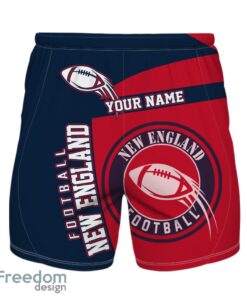 New England Football Team Hawaiian Shirt And Shorts 3D Printed Team Gift Product Photo 2