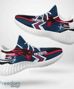 New England Patriots Speedsters Yeezy Running Shoes For Fans Gift Men Women - New England Patriots Speedsters Yeezy Boost Running Shoes_6