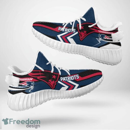 New England Patriots Speedsters Yeezy Running Shoes For Fans Gift Men Women - New England Patriots Speedsters Yeezy Boost Running Shoes_6