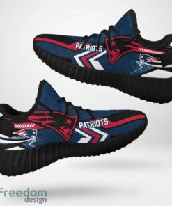 New England Patriots Speedsters Yeezy Running Shoes For Fans Gift Men Women - New England Patriots Speedsters Yeezy Boost Running Shoes_2