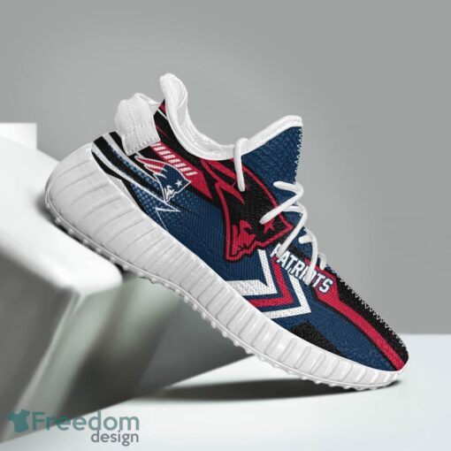 New England Patriots Speedsters Yeezy Running Shoes For Fans Gift Men Women - New England Patriots Speedsters Yeezy Boost Running Shoes_7